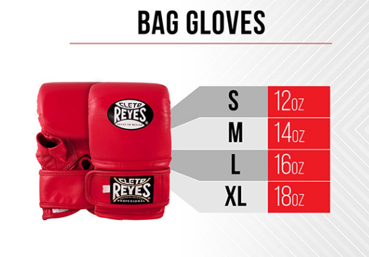 Снарядные перчатки Cleto Reyes Bag Gloves Red цена