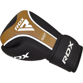 Боксерские перчатки RDX Boxing Gloves Aura Plus T-17 Golden, Фото № 2