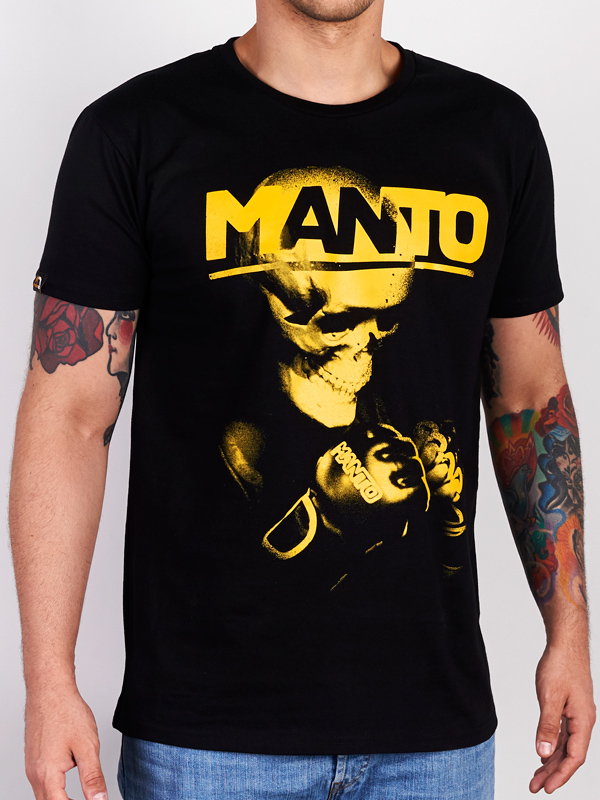 Футболка MANTO New Skull T-shirt Black