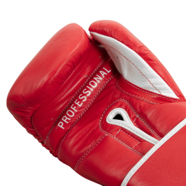 Боксерські рукавиці Pro Mex Professional Training Gloves 3.0 Red, Фото № 4