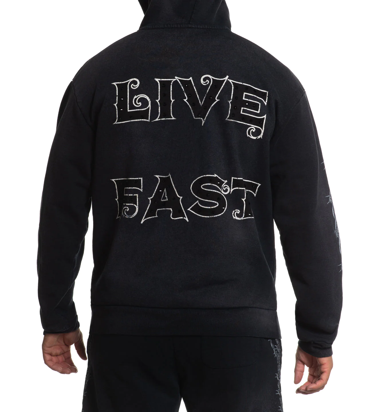 Hoodie Affliction Black Night Po Hood Black Beauty Potassium Spay buy