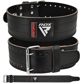 Пояс для пауерліфтингу RDX RD1 4 Powerlifting Leather Gym Belt, Фото № 3