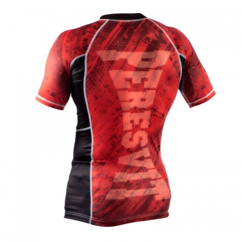 Рашгард Peresvit Immortal Silver Force Rashguard Short Sleeve Red Burn купить