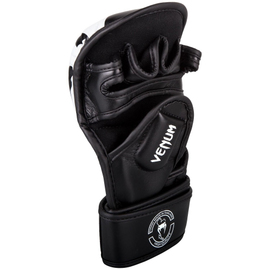 Перчатки Venum Impact Sparring MMA Gloves Black White, Фото № 3