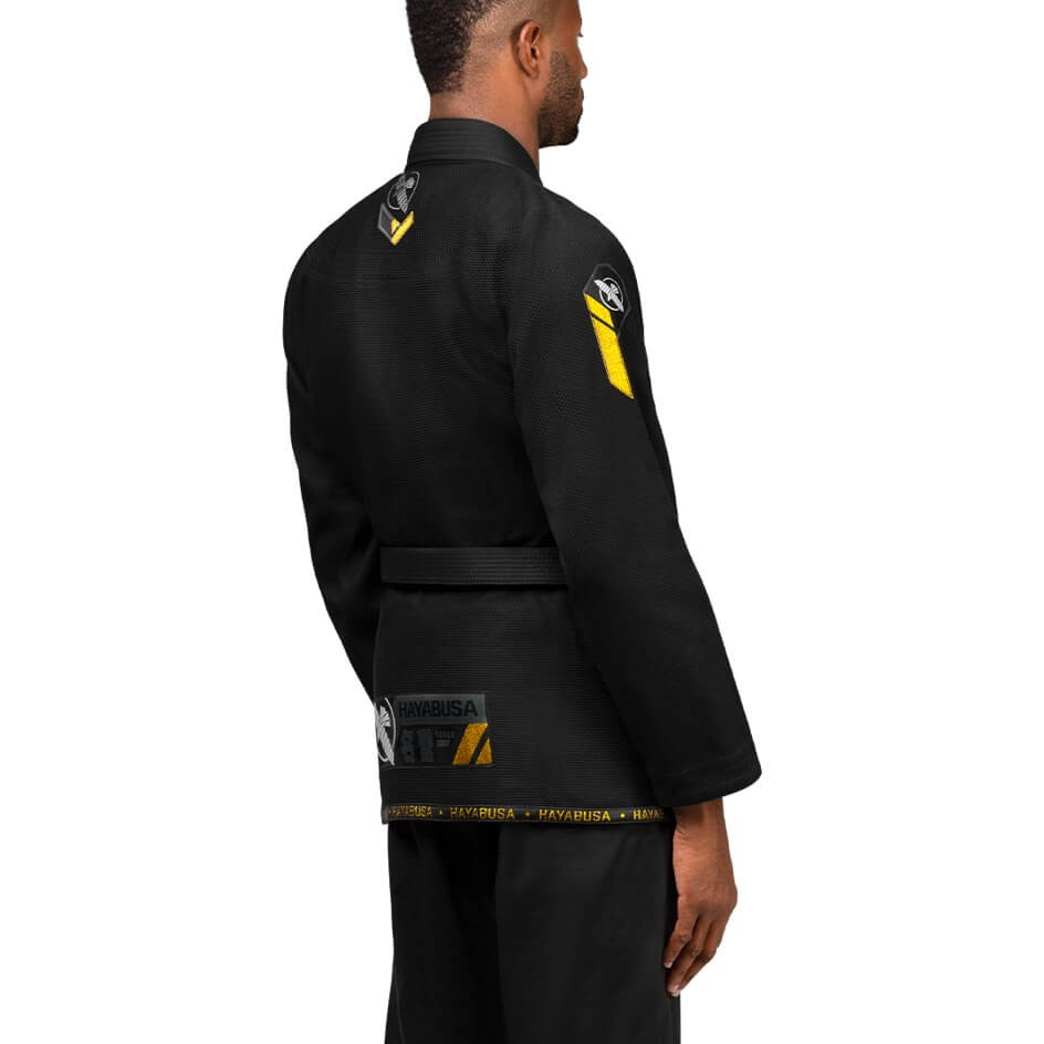 Kimono Hayabusa Ascend Lightweight Jiu Jitsu Gi Black photo