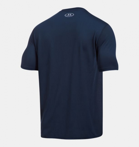 Under Armour Threadborne Wordmark Navy T-shirt original