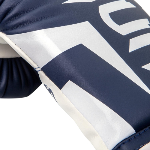 Боксерські рукавиці Venum Elite Boxing Gloves Blue White оригінал