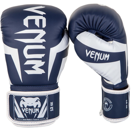 Боксерские перчатки Venum Elite Boxing Gloves Blue White