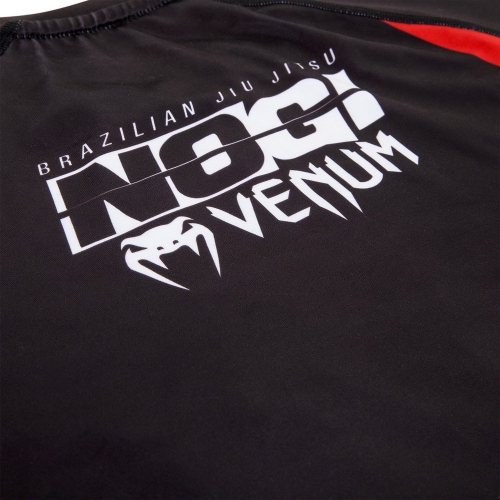 Рашгард Venum No Gi IBJJF Approved Rash Guard Black Red где купить