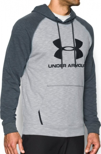 Толстовка Under Armour Sportstyle Fleece Hoodie Gray цена