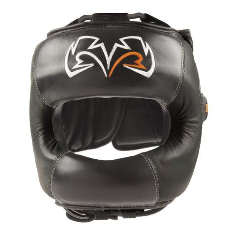 Боксерский шлем Rival RHGFS1 Face Saver Training Headgear Black/Black