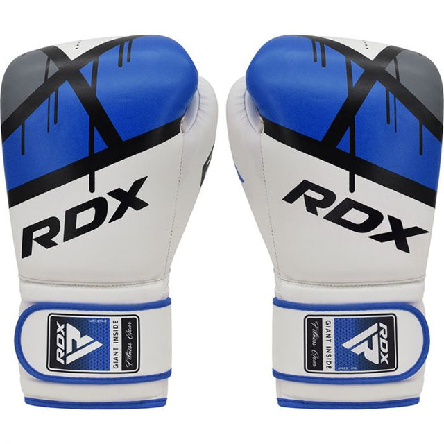 Боксерські рукавиці RDX F7 Ego Boxing Gloves Blue ціна