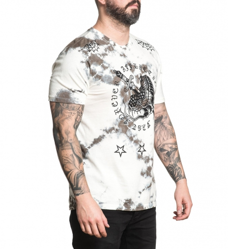 Футболка Affliction Snake Chaser Black Label T-shirt цена