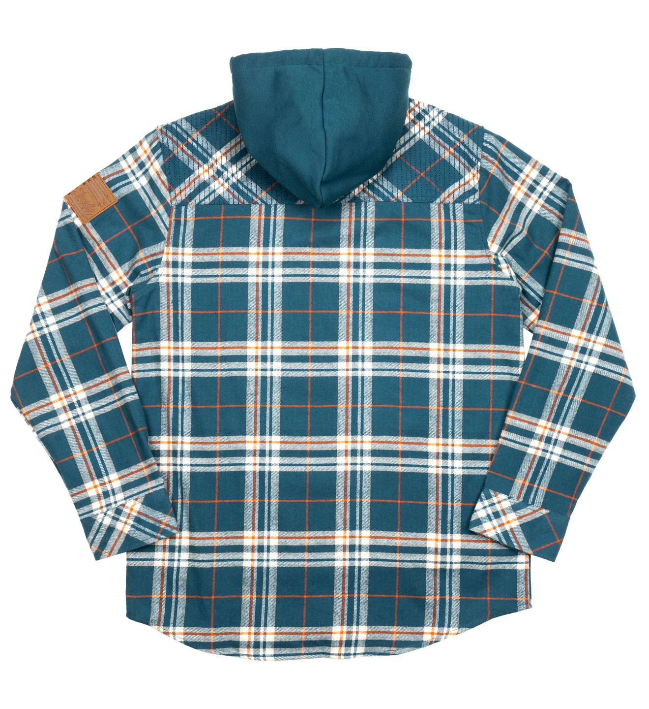 Howitzer Squad Longsleeve Hooded Flannel DK.Teal Shirt buy