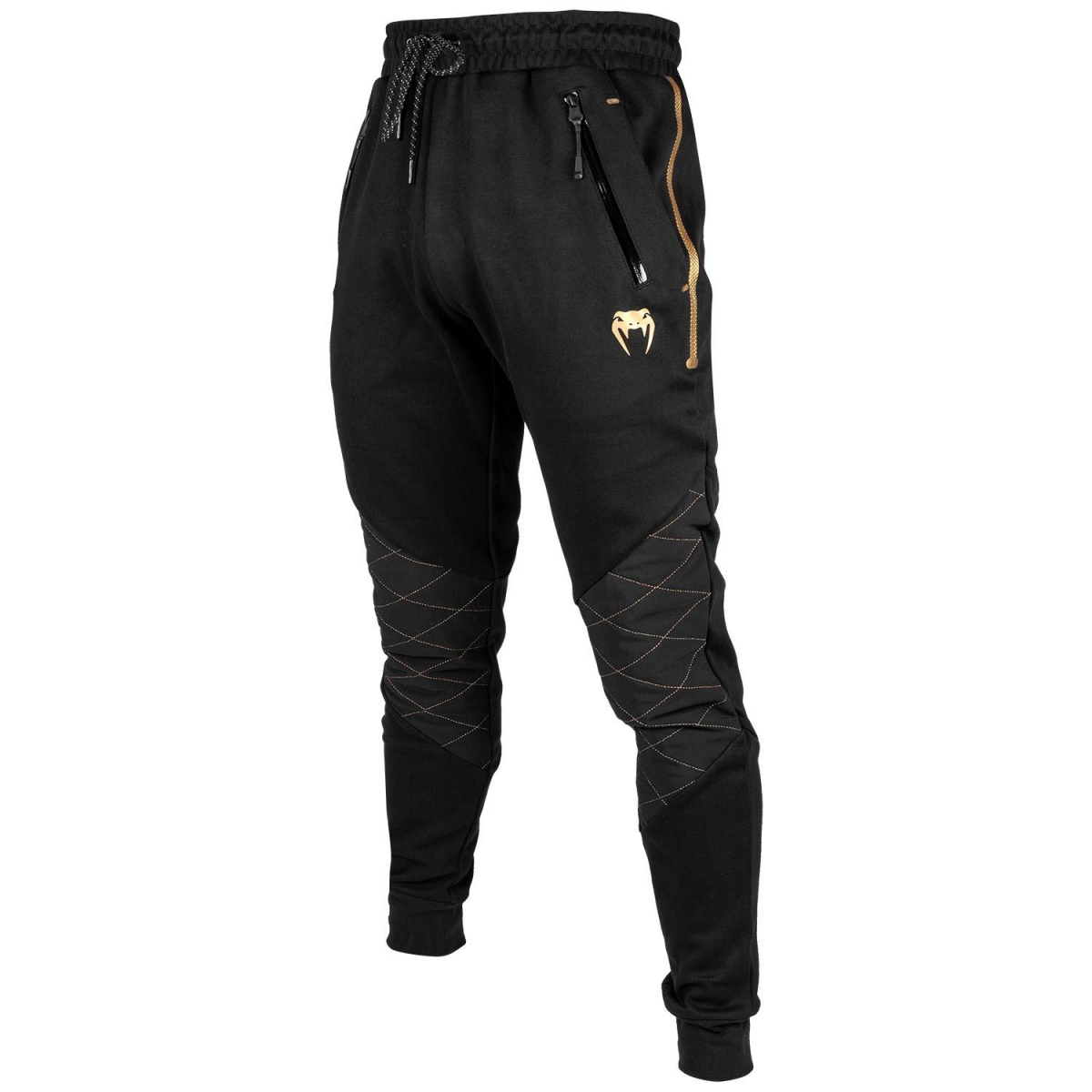 Спортивные штаны Venum Laser Evo Joggings Black Gold