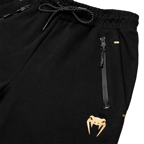 Спортивні штани Venum Laser Evo Joggings Black Gold оригінал
