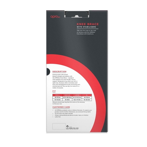 OPROtec Knee Support With Stabilizers photo