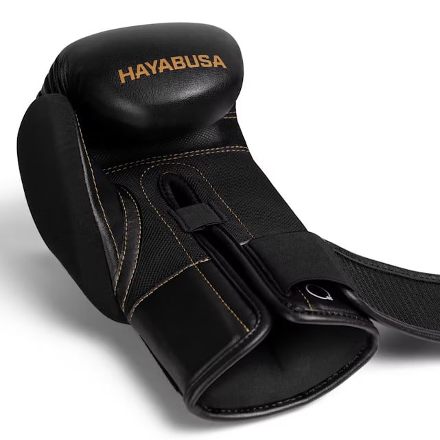 Hayabusa E1 Boxing Gloves Black Gold price