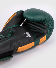 Боксерские перчатки Venum Elite Boxing Gloves - Green Bronze Silver, Фото № 3
