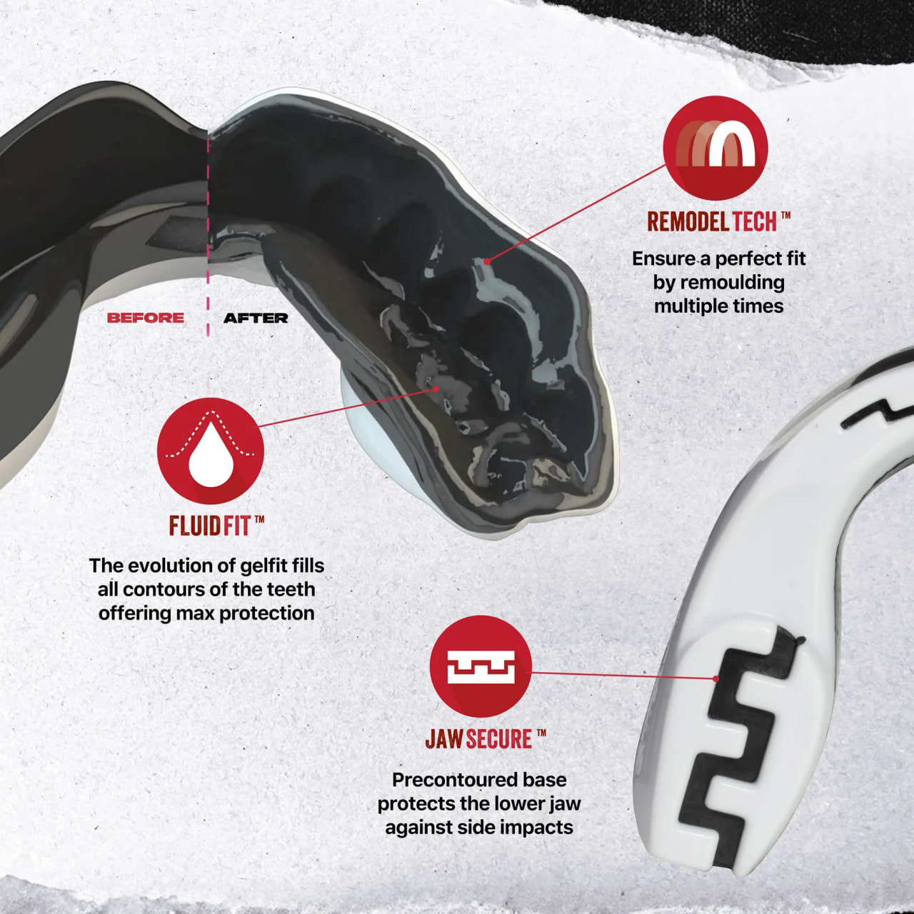 SAFEJAWZ Extro Series Mo Mouthguard Adult  price