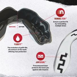 Капа SAFEJAWZ® Extro Series Mo Mouthguard Adult  цена