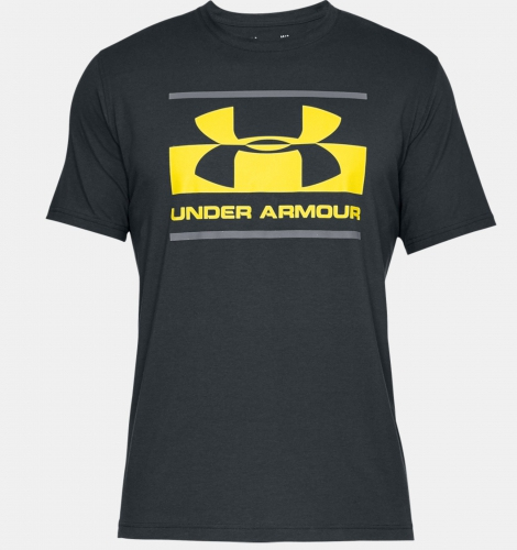 Under Armour Blocked Sportstyle Logo T-Shirt Gray photo