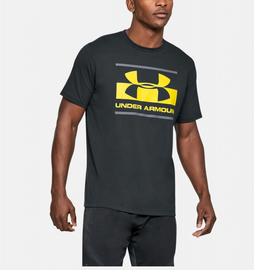 Футболка Under Armour Blocked Sportstyle Logo T-Shirt Gray