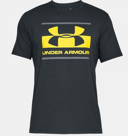 Футболка Under Armour Blocked Sportstyle Logo T-Shirt Gray, Фото № 4