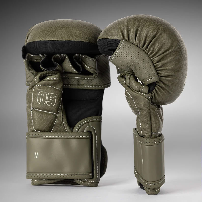 Рукавиці для ММА Venum Impact Evo Scales MMA Sparring Gloves Army Green купити