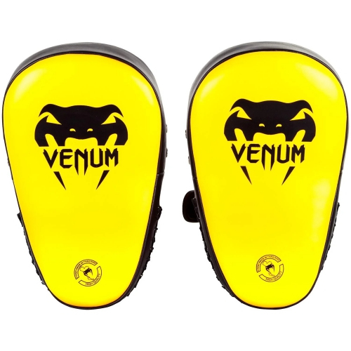 Пади Venum Elite Small Kick Pads Neo Yellow купити