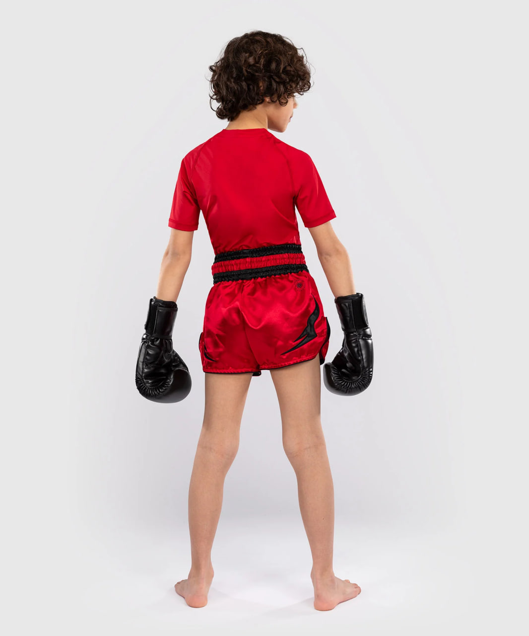 Детские шорты Venum Inferno Kids Muay Thai shorts Cherry Red купить