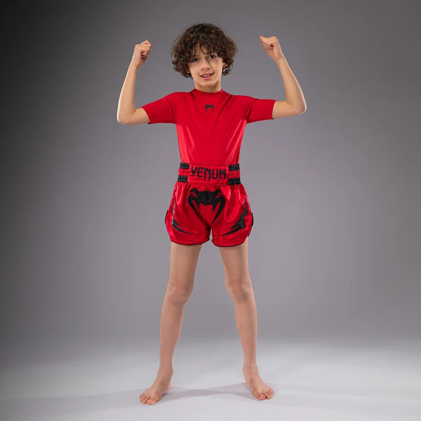 Venum Inferno Kids Muay Thai shorts Cherry Red  price
