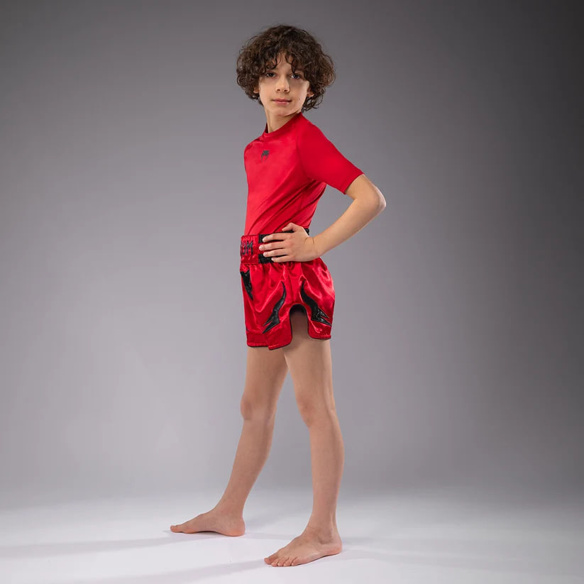Venum Inferno Kids Muay Thai shorts Cherry Red  price