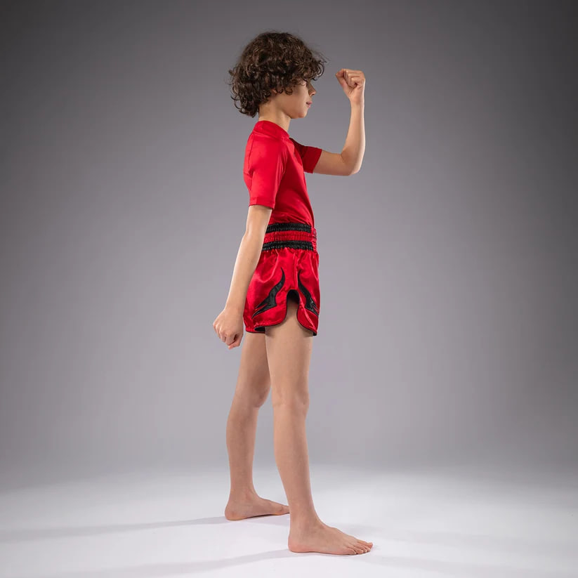 Venum Inferno Kids Muay Thai shorts Cherry Red  buy