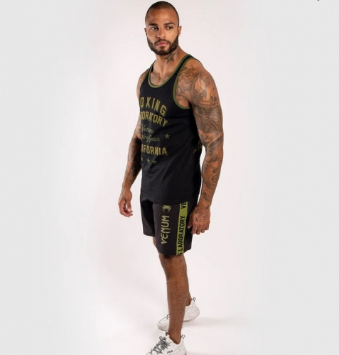 Venum Boxing Lab sports shorts - Black Green photo