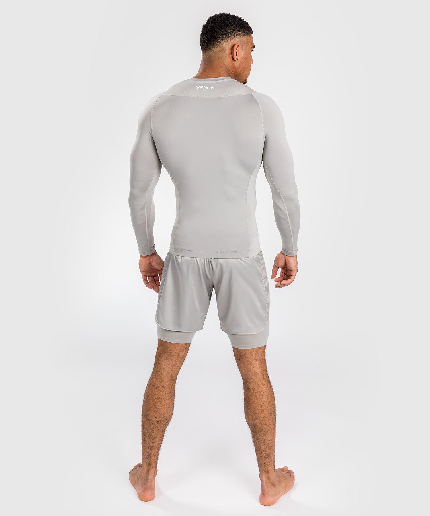 Рашгард с длинным рукавом Venum Attack Longsleeve Rashguard Greige купить