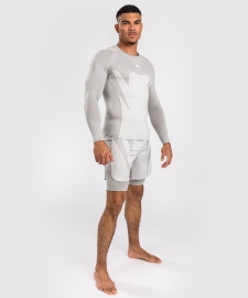 Рашгард з довгим рукавом Venum Attack Longsleeve Rashguard Greige ціна