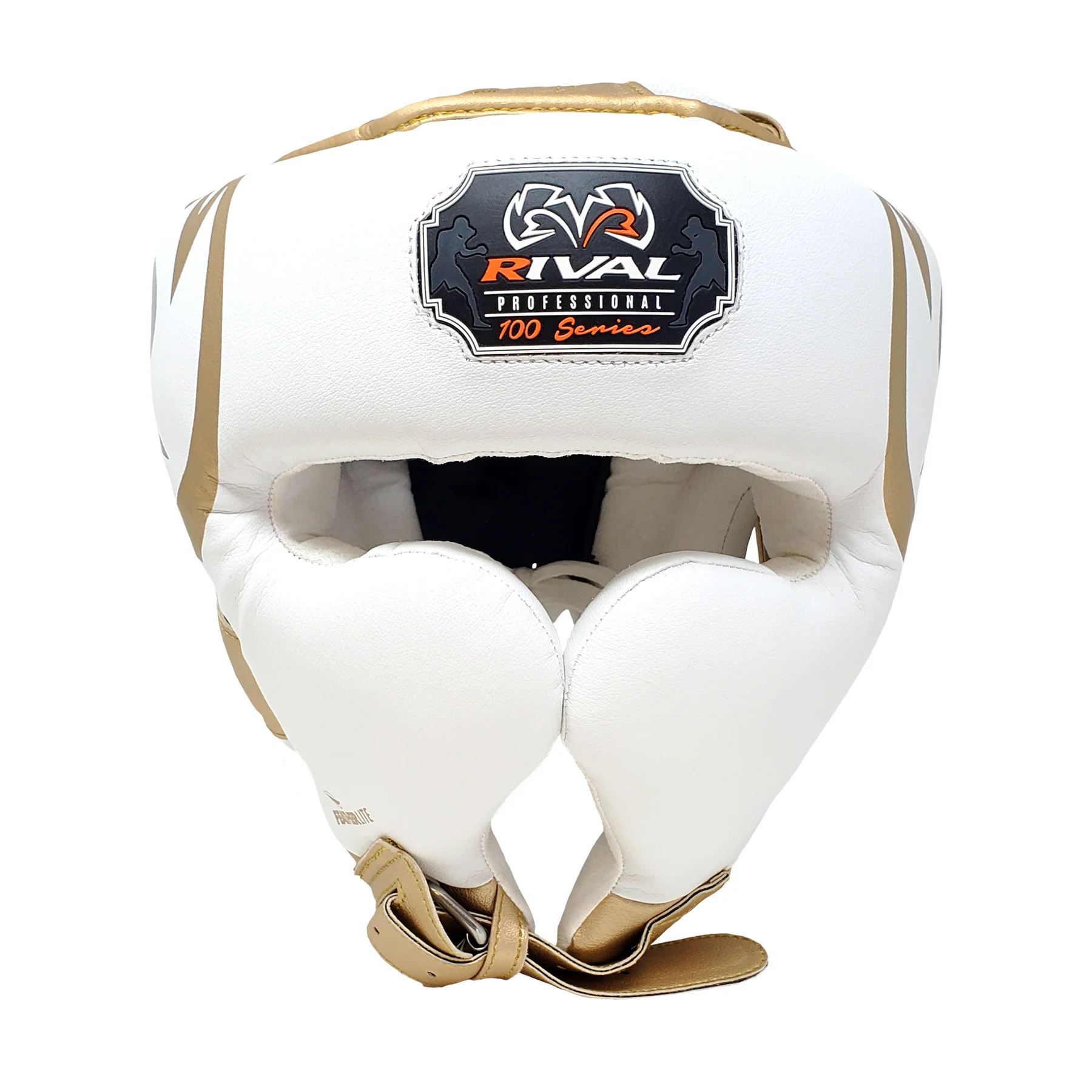 Boxing helmet Rival RHG100 Professional Headgear White Gold buy
