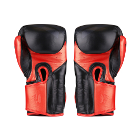 Боксерські рукавиці Peresvit Momentum Boxing Gloves Black Metalic Orange, Фото № 3