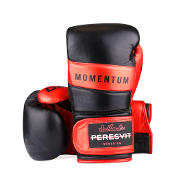 Боксерські рукавиці Peresvit Momentum Boxing Gloves Black Metalic Orange