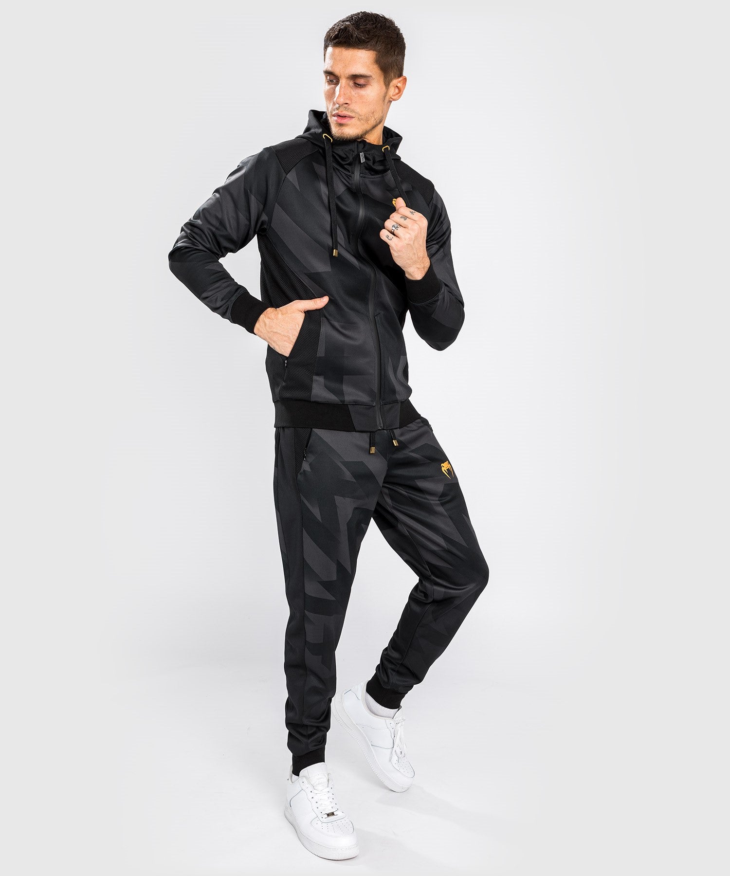 Худі Venum Razor Hoodie Black Gold ціна
