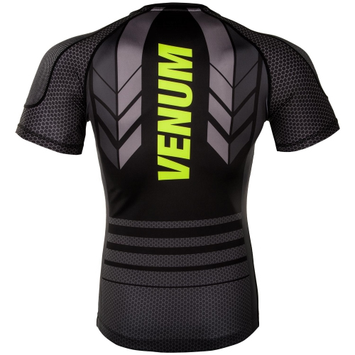 Рашгард Venum Technical 2.0 Rashguards Short Black Yellow купити