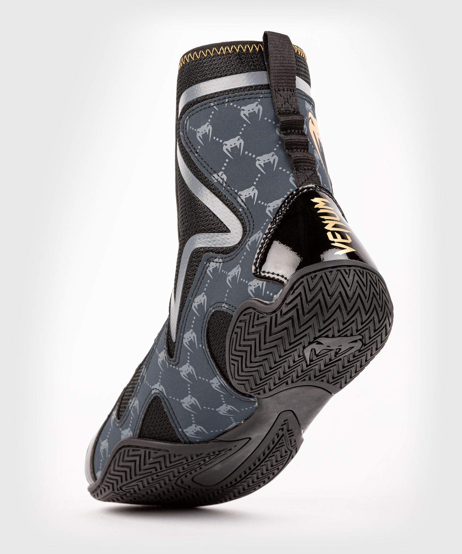 Venum Elite Evo Monogram Boxing Shoes Black Navy Blue price