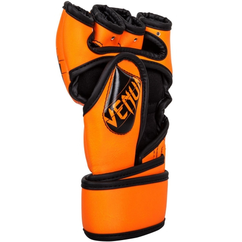 Рукавички Venum Undisputed 2.0 MMA Gloves - Semi Leather Orange фото