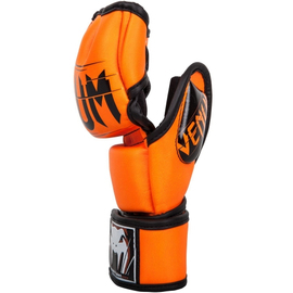 Рукавички Venum Undisputed 2.0 MMA Gloves - Semi Leather Orange, Фото № 2