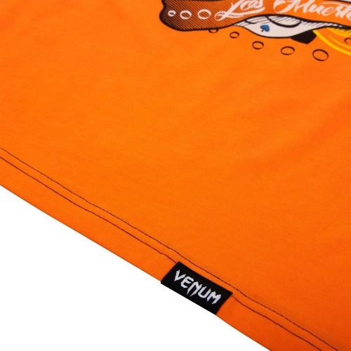 Футболка Venum Santa Muerte 2.0 T-shirt Orange розмір