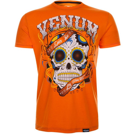 Футболка Venum Santa Muerte 2.0 T-shirt Orange