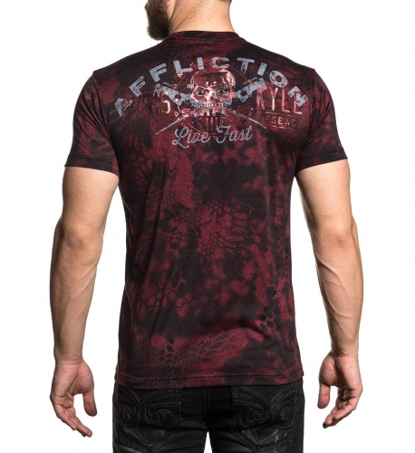 Футболка Affliction CK Cover Fire T-Shirt купити
