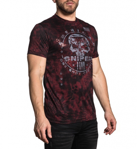 Футболка Affliction CK Cover Fire T-Shirt ціна