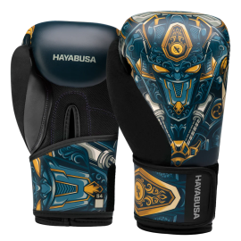 Боксерские перчатки для детей Hayabusa S4 Youth Epic Boxing Gloves Blue Robot